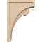 Ekena Millwork 10"W x 20"D x 30"H Classic Viola Rough Cedar Woodgrain TimberThane Corbel, Primed Tan CORUR10X20X30VIORCPR - alternate 4